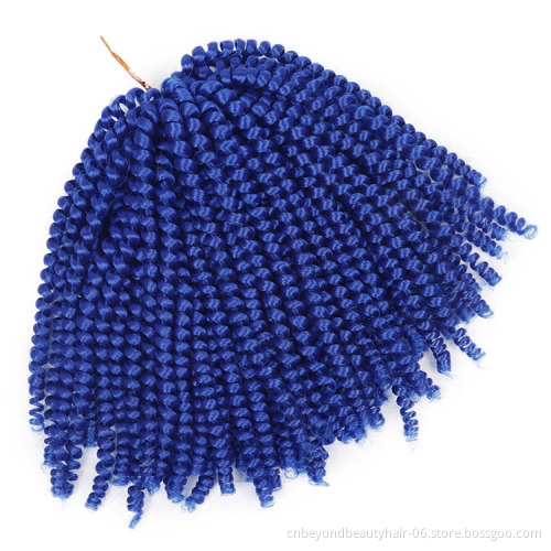 spring twist braids hair ombre color Beyond Beauty Spring Twist crochet braids synthetic braiding hair extension